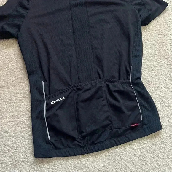 Sugoi Cycling Biking Jersey Shirt Women’s Size Medium Full Zip Pockets Polyester - Picture 10 of 15